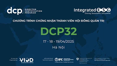 CHƯƠNG TRÌNH CHỨNG NHẬN THÀNH VIÊN HỘI ĐỒNG QUẢN TRỊ DCP32