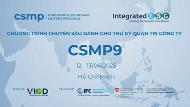 CHƯƠNG TRÌNH CHUYÊN SÂU VỀ THƯ KÝ QUẢN TRỊ CÔNG TY CSMP9